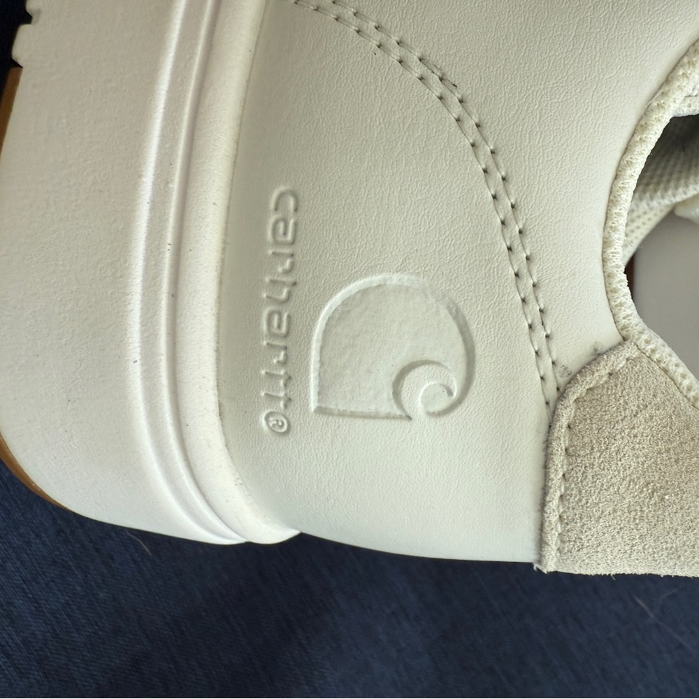 Carhartt Off-White Leather Sneakers